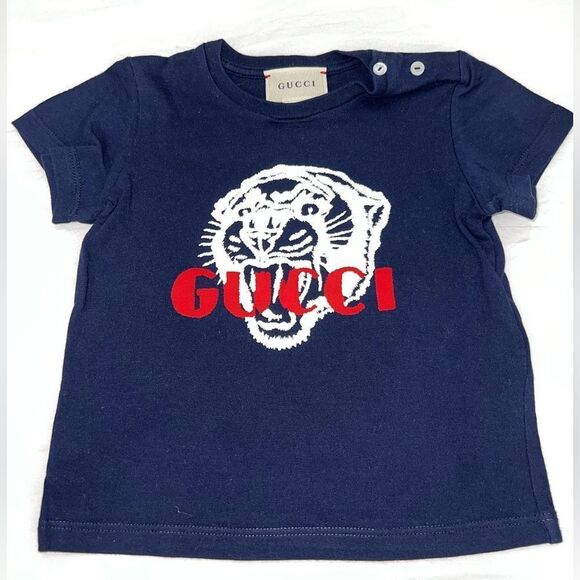 GUCCI TIGER BABY TEE 9/12M - Picture 1 of 6